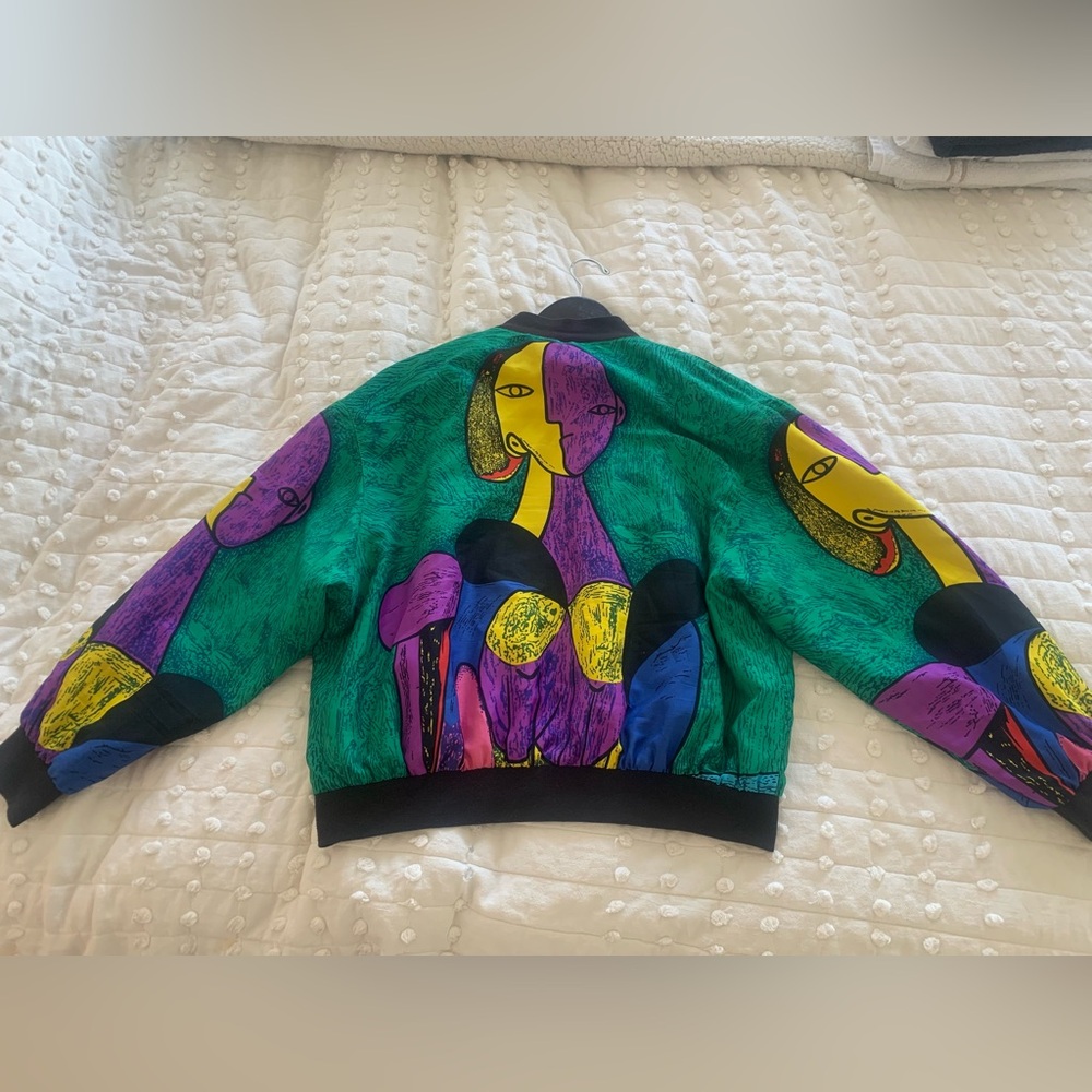 *SOLD* Vintage 80’s Cubism Windbreaker
